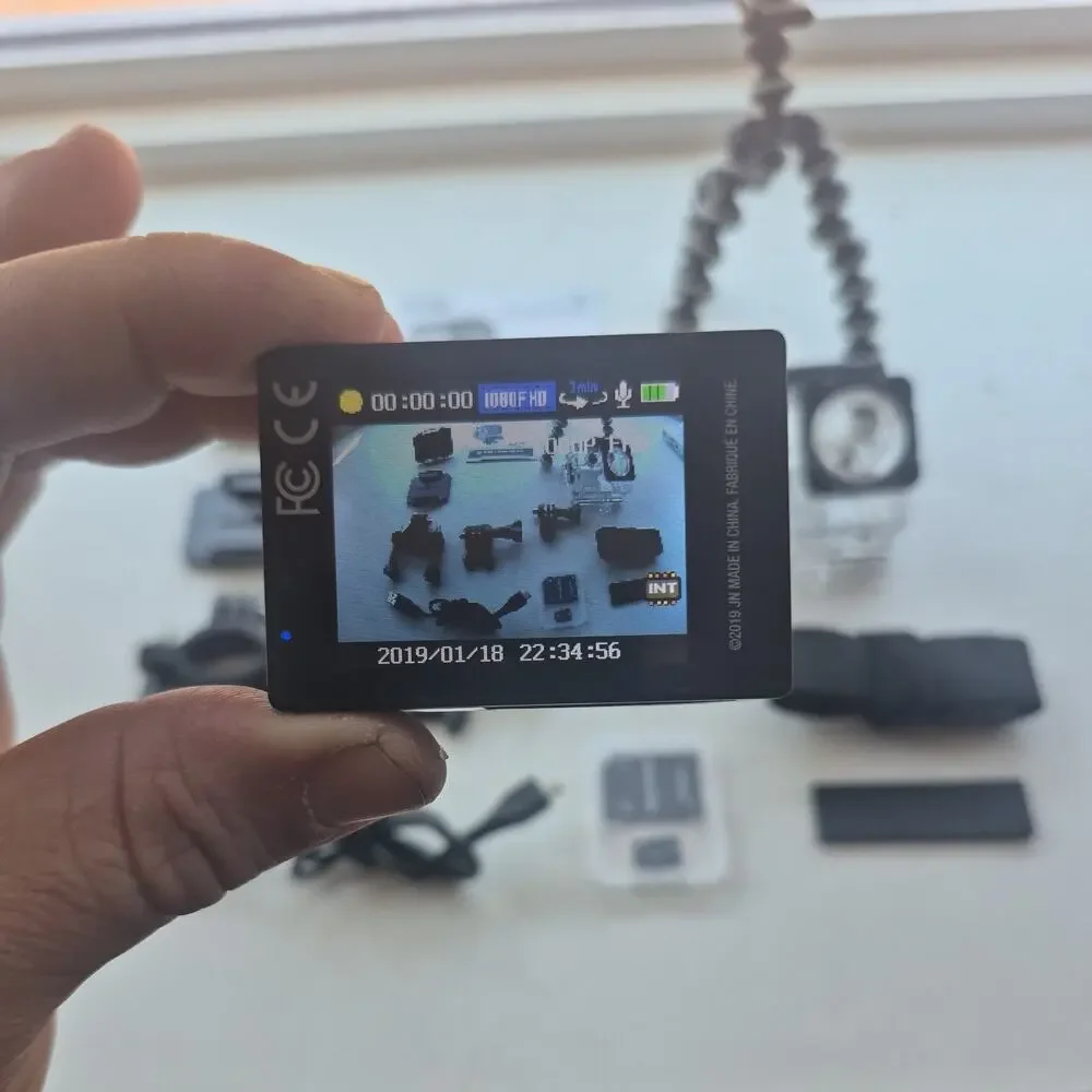 Explore One 4K Action Camera with WiFi Bundle With Many Accessories